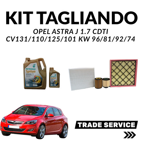 Kit tagliando opel astra - opel, j