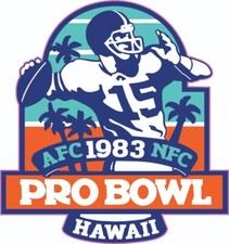 Decalcomanie casco mini calcio Pro Bowl 1983