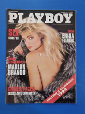 PLAYBOY ITALY 12 DICEMBRE 1993 ERIKA ELENIAK BAYWATCH-MARLON BRANDO-MADONNA