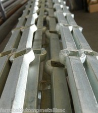 barra forata in ferro battuto