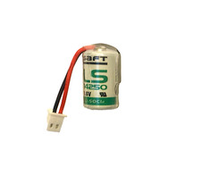 BATTERIA PILA LITIO SAFT LS14250 3,6V 1,2Ah COMPATIBILE CON ALLARMI SELECT SBT08