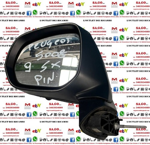 Specchietto elettrico sinistro - elettrico,