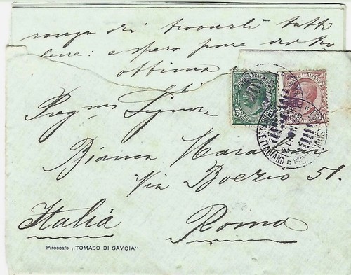 1922 piroscafo postale - 1922,