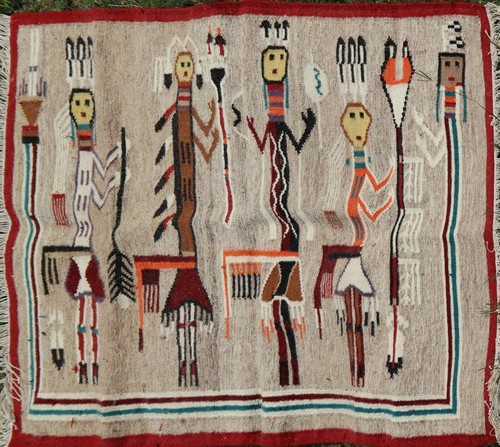 Tappeto kilim navajo lana - tappeto,