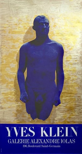 Yves klein ritratto arman - klein, d'arman"