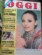 RIVISTA SETTIMANALE OGGI - ANNO 1971 - Rilegato - Collezione d’epoca