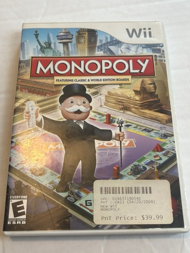 Monopoly nintendo wii - nintendo, con