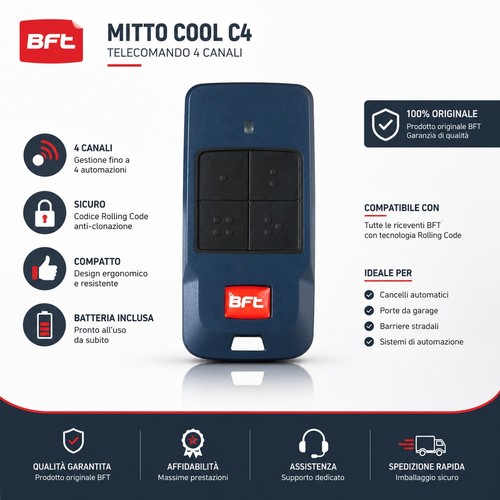 Bft mitto cool telecomando - cool,