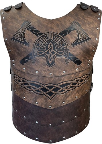 Viking faux leather embossed - viking,