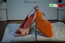 Scarpe Donna Santoni Rose Collection Made in Italy Vera Pelle colore pelle rosa