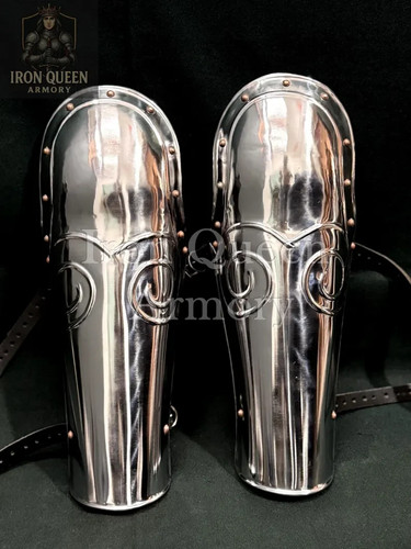 Knight leg greaves - greaves, |