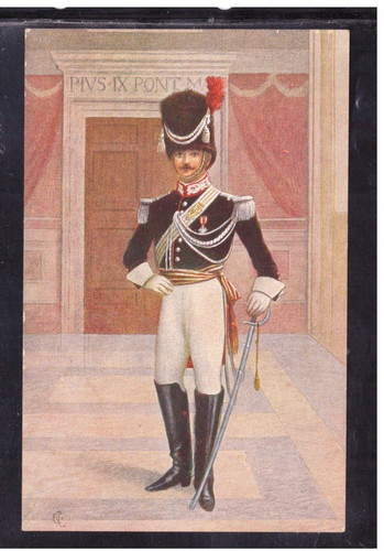 Cartolina vaticano gendarme - cartolina, in