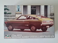 Doyusha 1/24 1973 Nissan Sunny Excellent 1400 GX Plastic Model Kit