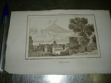 1800 INCISIONE VEDUTA DEL