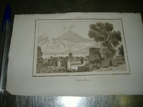 1800 incisione veduta del - 1800,