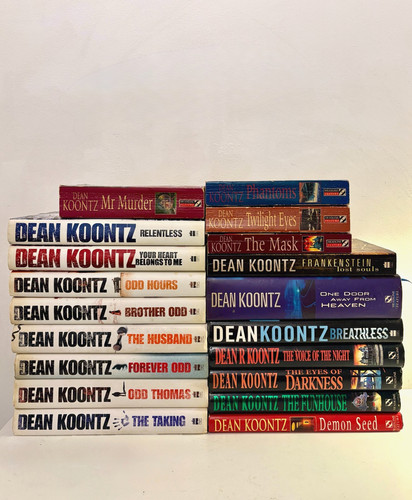 Dean koontz book lot - book,