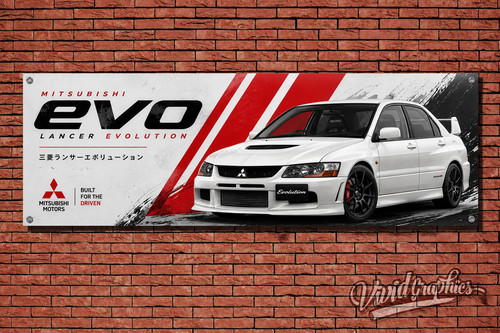 Striscione poster garage - striscione,