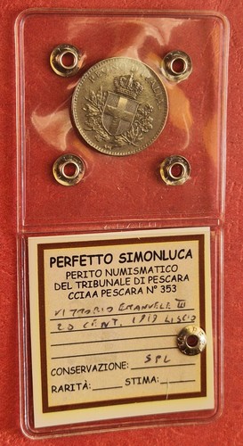 Centesimi 1919 esagono - 20,