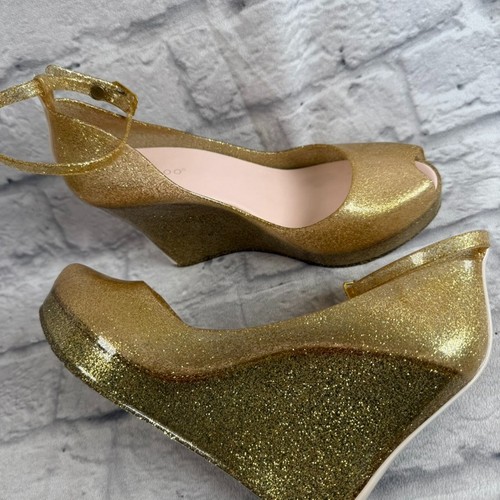 Bamboo gold glitter jelly - gold,