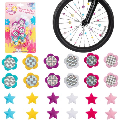 24pz decorazioni raggi bici - 24pz,