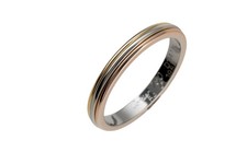 Cartier Vendome Louis Cartier Trinity oro 18 carati (0,750) gr. 54 B&P VP: 1640,- €