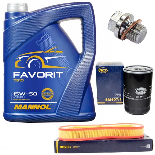 Olio motore set - filtri, 15w50