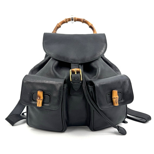 Zaino gucci vintage bambù - zaino,