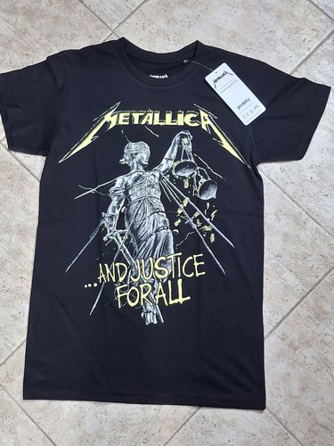 Tshirt metallica and justice - metallica:and,