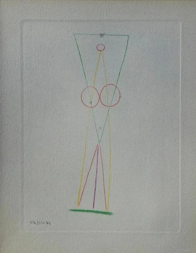 Pablo picasso femme bustée - picasso, :
