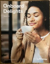 LUFTHANSA MENU IN VOLO SKY BAR