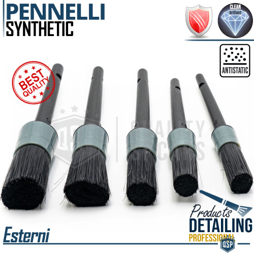 Kit pennelli pulizia esterni - 5,