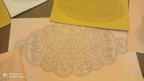 Cartine disegni pizzo - cartine,
