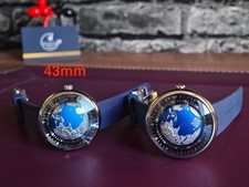 (Più piccolo 43 mm) CIGA design Blue Planet II Gen 2 GPHG Award acciaio, magazzino UE