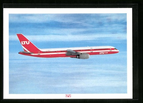 Cartolina aereo boeing - cartolina,