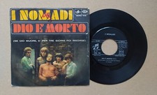 7"45 GIRI I NOMADI DIO È MORTO (SE DIO MUORE È PER TRE GIORNI POI RISORGE) 1967 