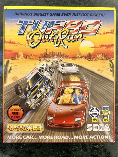 Turbo out run sega gold - sega,