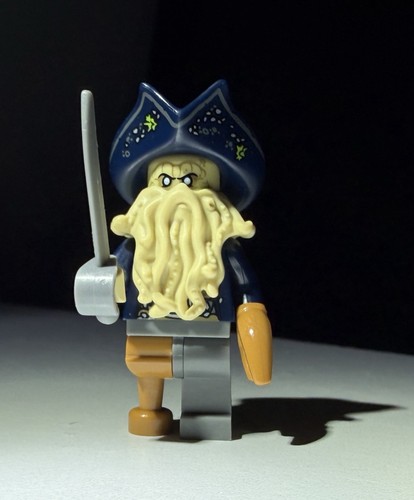 Lego davy jones minifigure - davy,