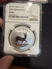 2017 SP 68 Krugerrand 50°