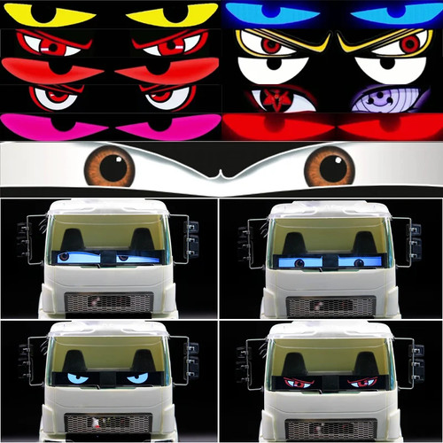 Model led glowing - glowing, eyes