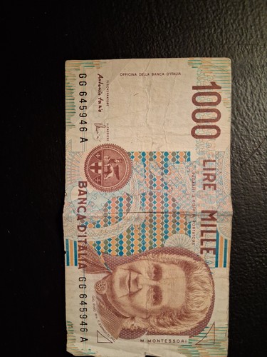 Banconota mille 1000 lire - 1000,
