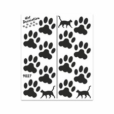 Adesivi Stickers Zampe Gatto