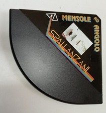 Mensola Parete Angolare Scaffale Ripiano ad Angolo in Legno TRUCIOLARE 30x30 cm