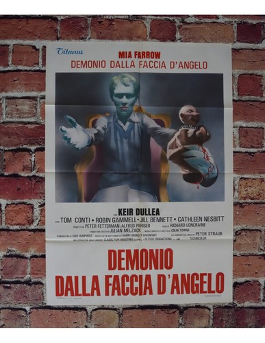 Manifesto demonio dalla faccia - demonio,