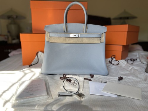 Hermès birkin bleu - hermÈs,