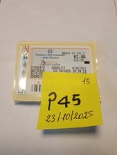 P45 MARCA DA BOLLO DA 2 EURO