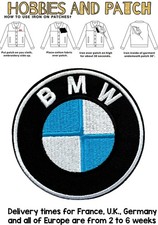 patch BMW car brand logo iron on sew badge auto toppa termoadesiva embroidered
