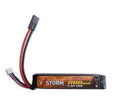 BATTERIA LIPO 1100MAH-7.4V-20C