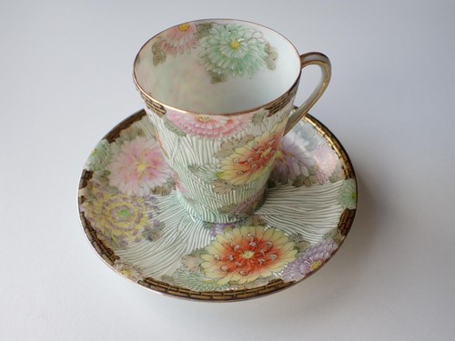 Antica tazza giapponese kutani - antica,