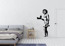 Banksy Fast Food Cave Man -