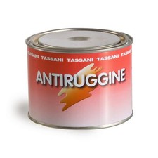 ANTIRUGGINE FONDO PROTETTIVO ANTICORROSIVO SINTETICO ROSSO 0,50 LT TASSANI